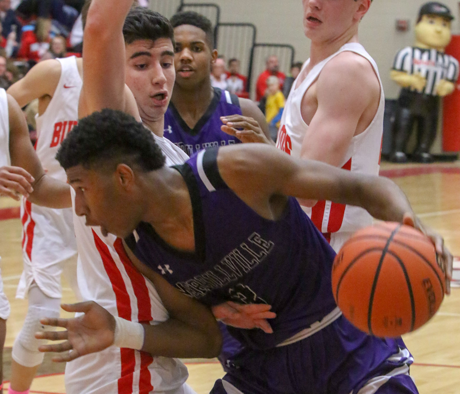 Merrillville at Crown Point boys basketball